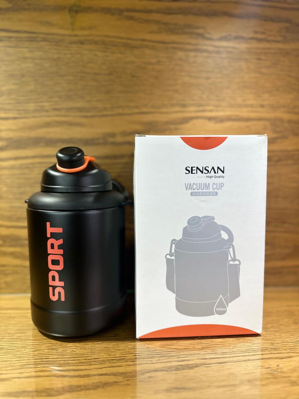 SENSAN  Original High-Capacity Vacuum Insulated Steel Water Bottle 1600 ML