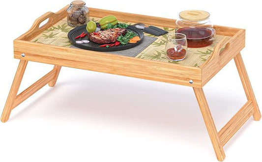 WOODEN BED TRAY SMALL