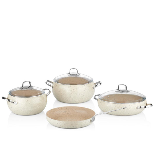 Korkmaz Mondea 7 Piece Cookware Set