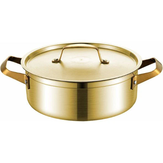 GOLDEN HOTPOT CASSEROLE 26 CM - TDL HOUSEHOLD